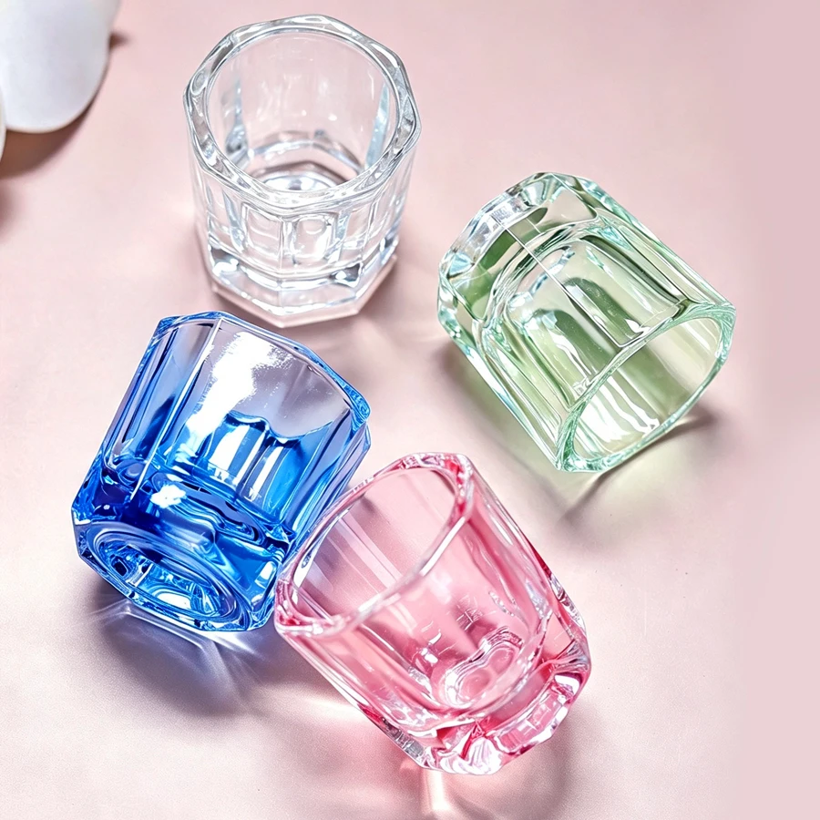 Acrylic Powder Clear - Clear Crystal Glass Dappen Dish, Acrylic