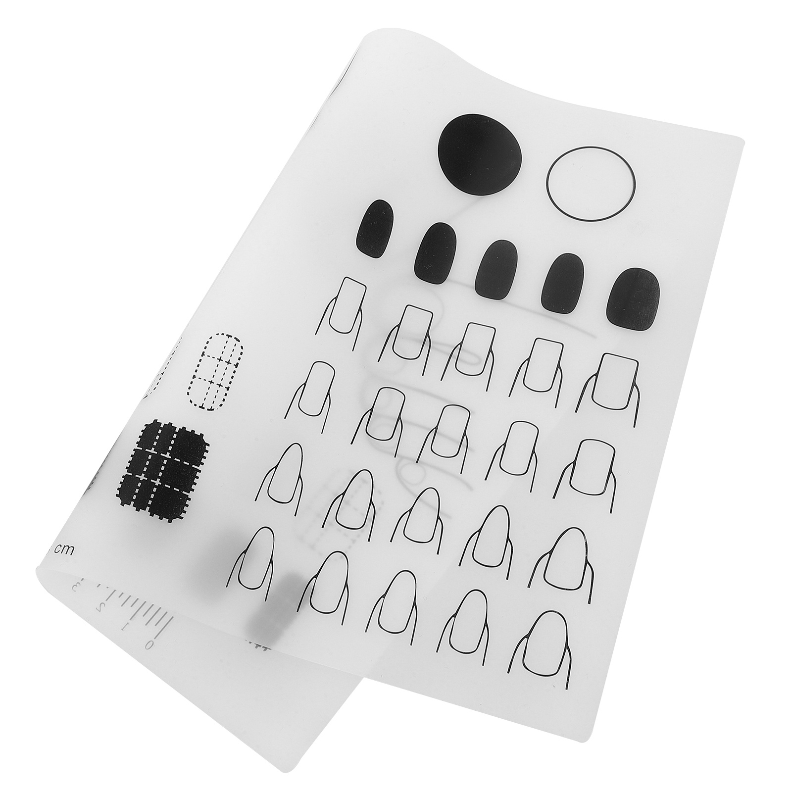 Nail Stamping Plate - Nail Art Stamping Mat Silicone Stamping