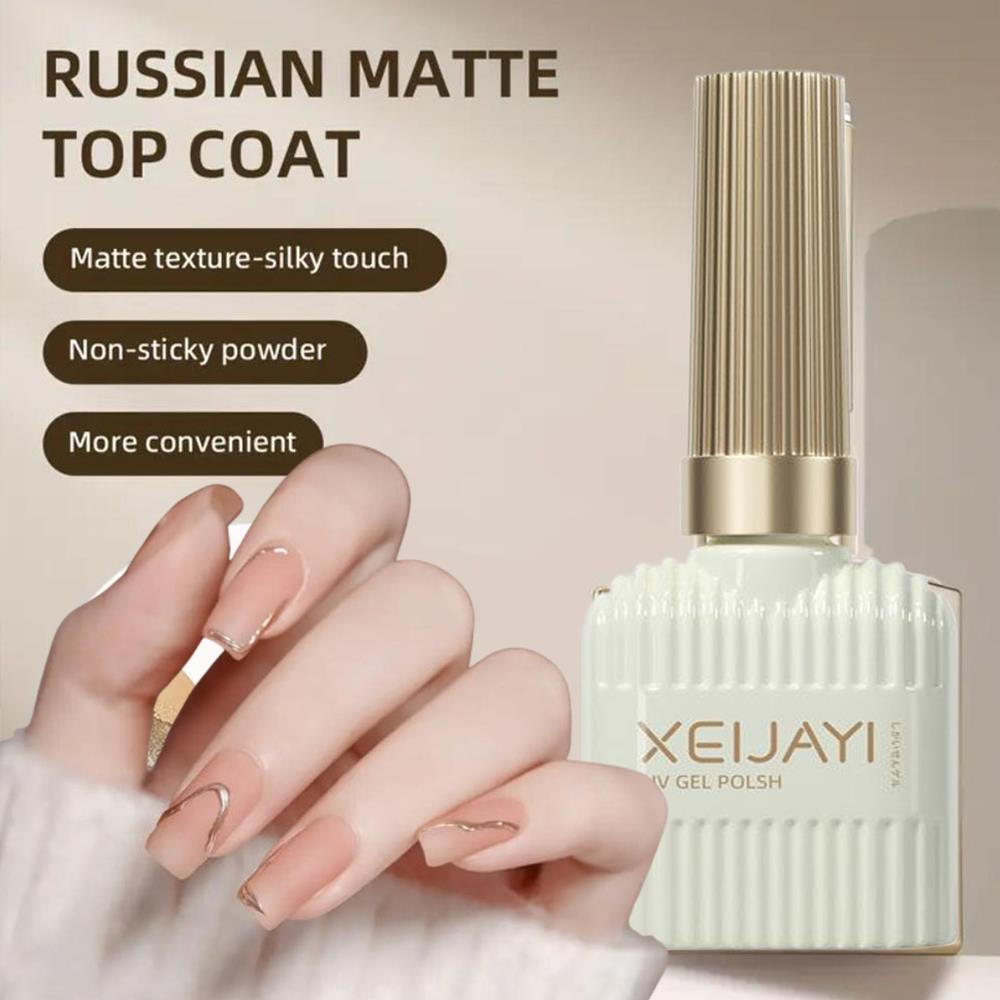 Gel Top Coat - 15ml Russian Matte Base Top Coat