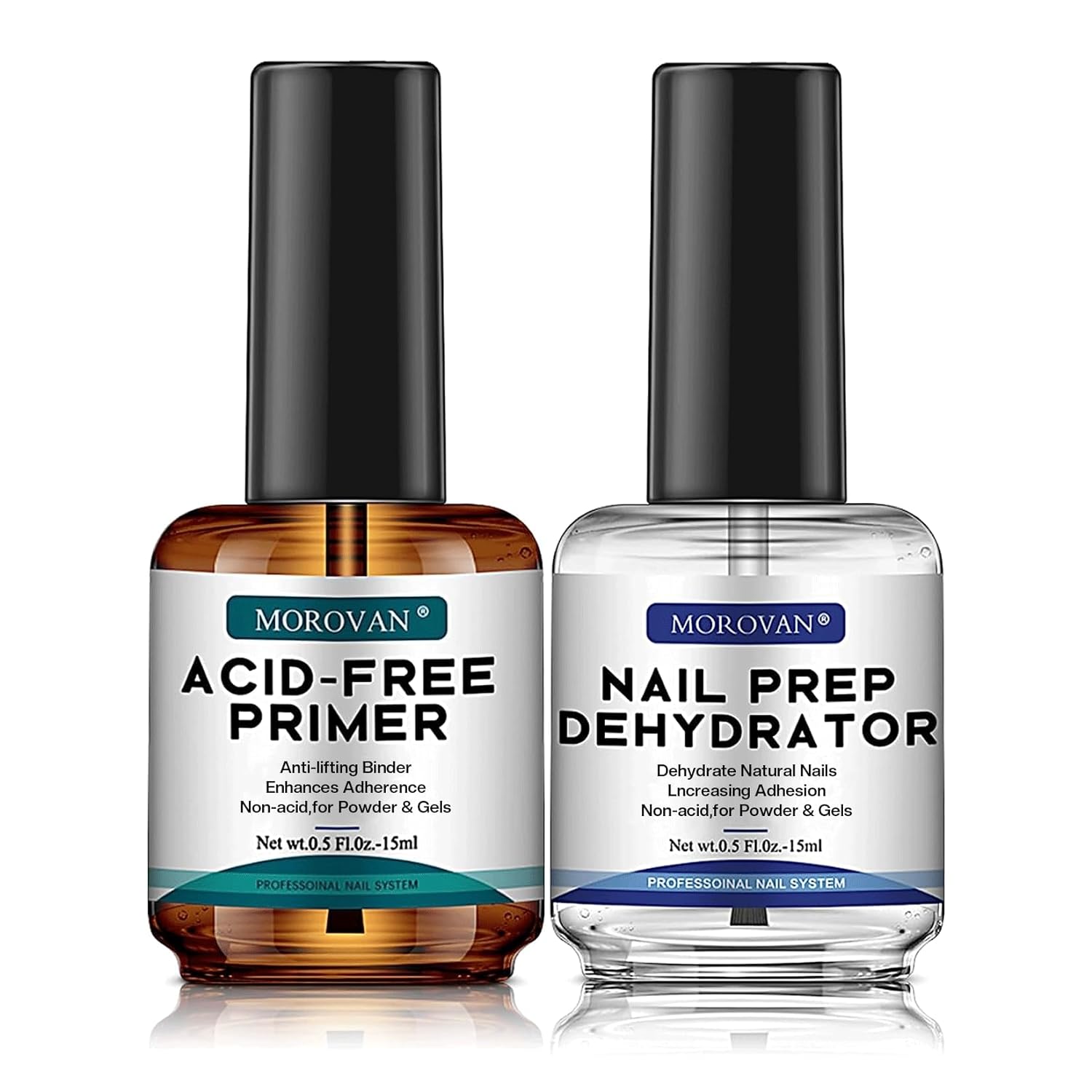 Gel Top Coat - Professional Natural Nail Prep Dehydrator and