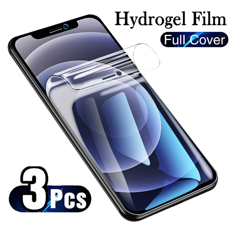 Nail Art Xs - 3PCS Soft Hydrogel Film For iPhone