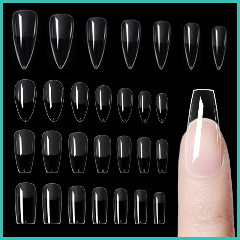 Nail Art Xs - 120Pcs Full Cover Press On Nail