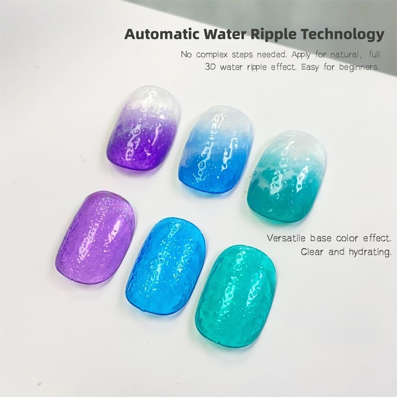 MIANEL 2026 New Water Ripple T - Gel Top Coat recension och pris