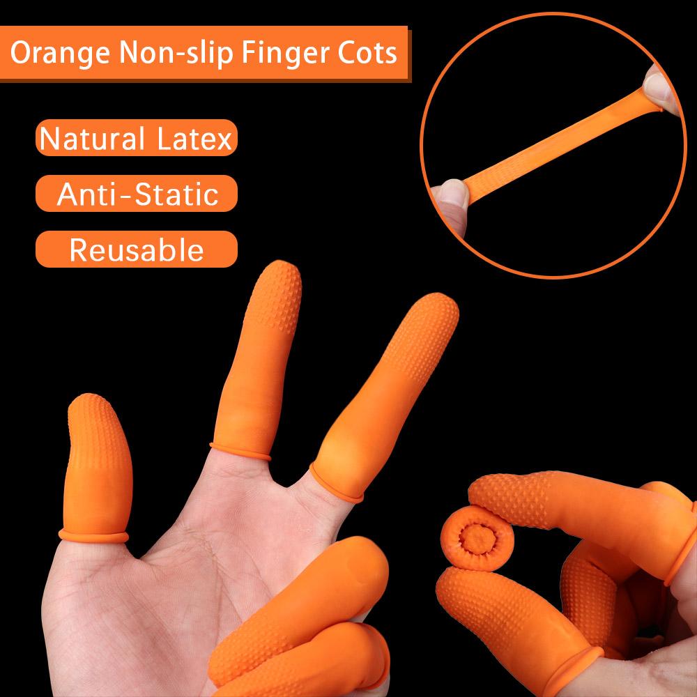 100PCS Reusable Finger Cover N - Nail Art Natural recension och pris