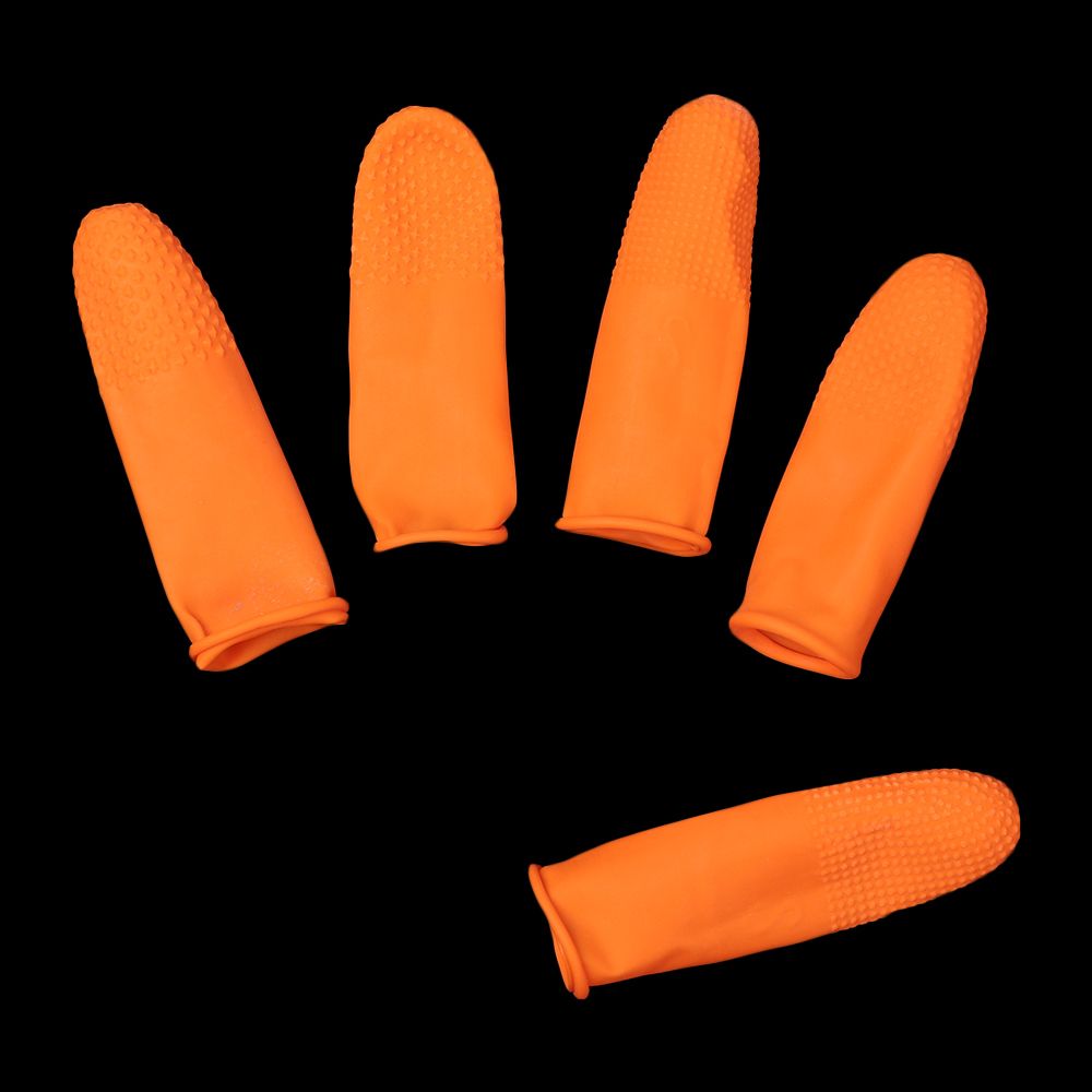 100PCS Reusable Finger Cover N - Nail Art Natural recension och pris