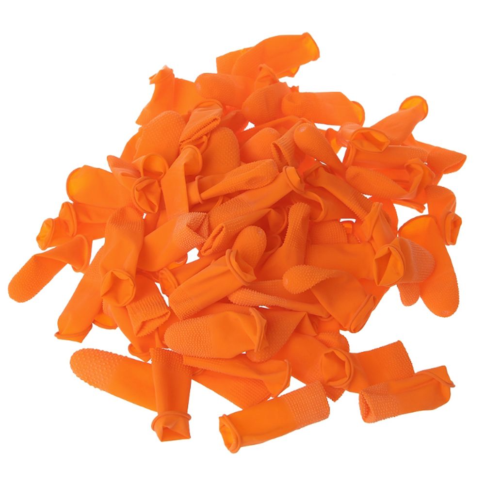 100PCS Reusable Finger Cover N - Nail Art Natural recension och pris