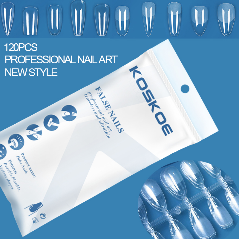 120pcs False Nails Press on Ac - Nail Art Xs recension och pris