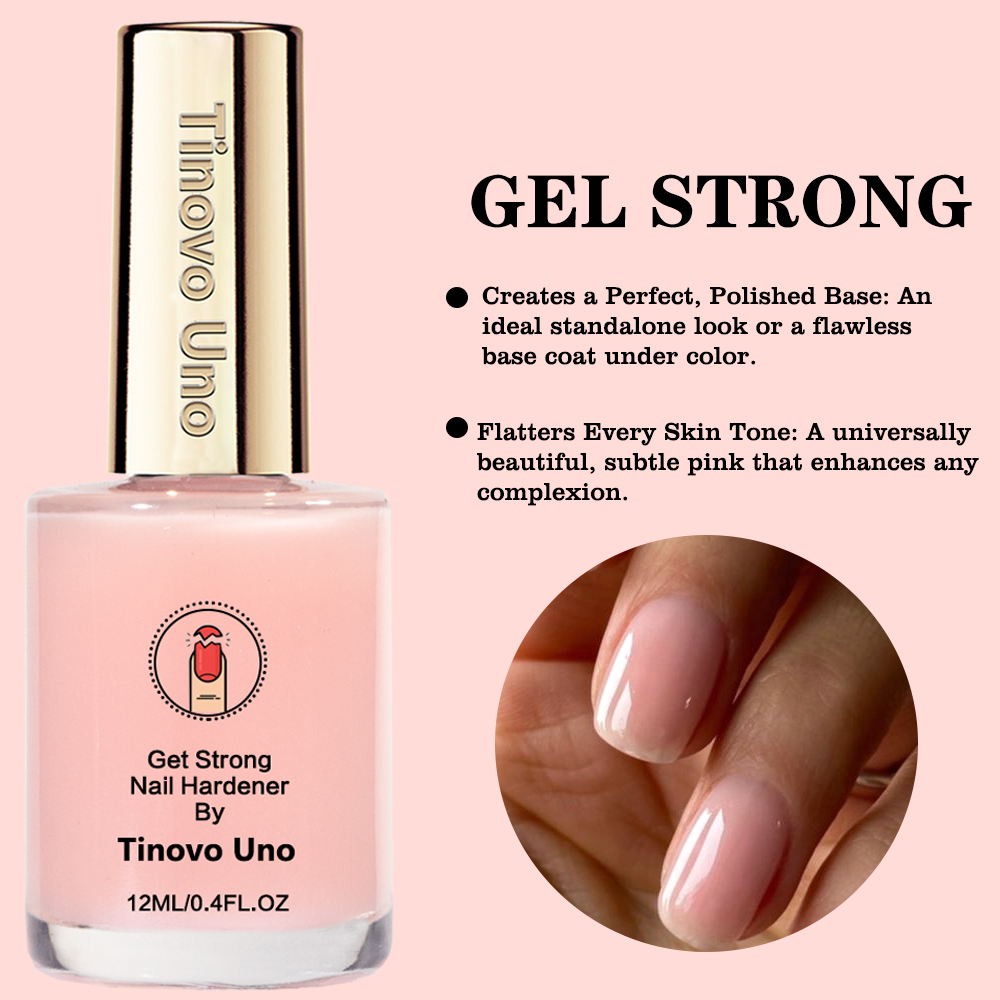 1PCS Keratin Nail Strengthener - Nail Art Natural Pink recension och pris