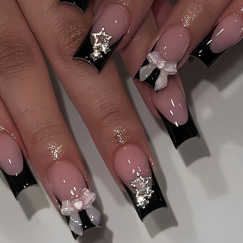24pcs Summer Long Presss on Na - Nail Art Press On recension och pris