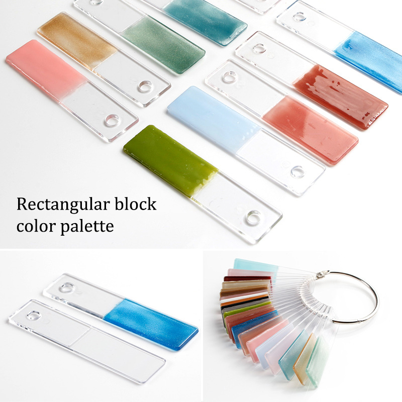 Rectangular Fake Nail Art Swat - Nail Stamping Plate recension och pris