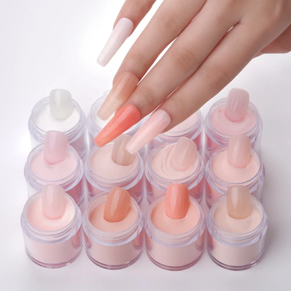 FSIXCL 96 Colors Nude White Cl - Acrylic Powder Clear recension och pris