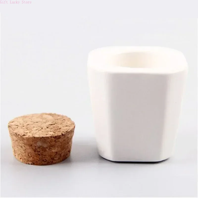1Pcs Ceramics Nail Cup Acrylic - Acrylic Powder Clear recension och pris