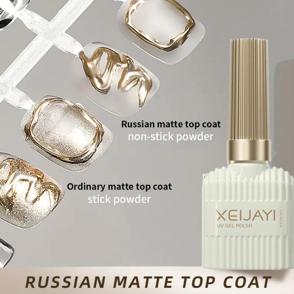 15ml Russian Matte Base Top Co - Gel Top Coat recension och pris
