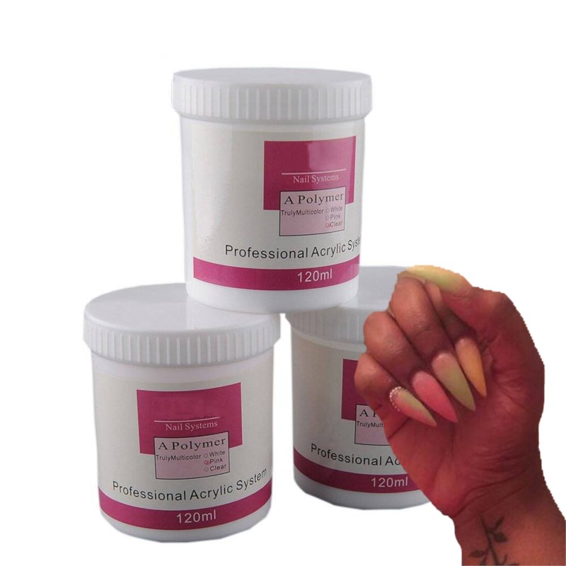 1Pot 120ml Nail Acrylic Powder - Acrylic Powder Clear recension och pris