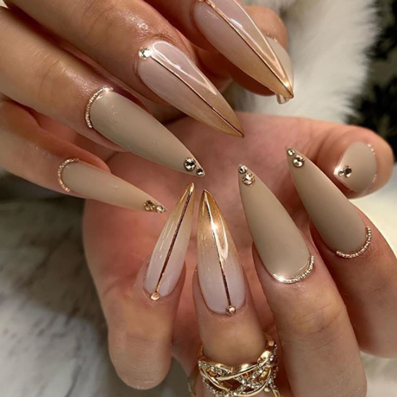500pcs/lot Long Almond Clear A - Nail Art Xs recension och pris