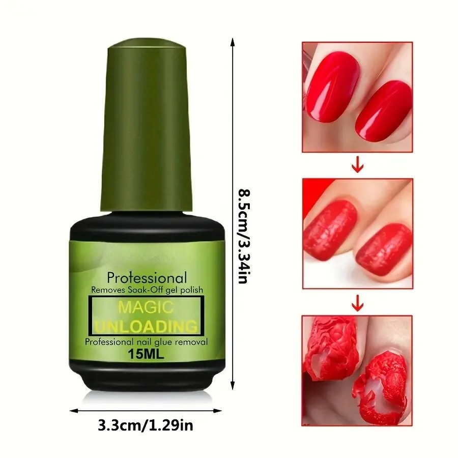 15ml Magic Polish Glue Nail Ar - Nail Art Natural recension och pris