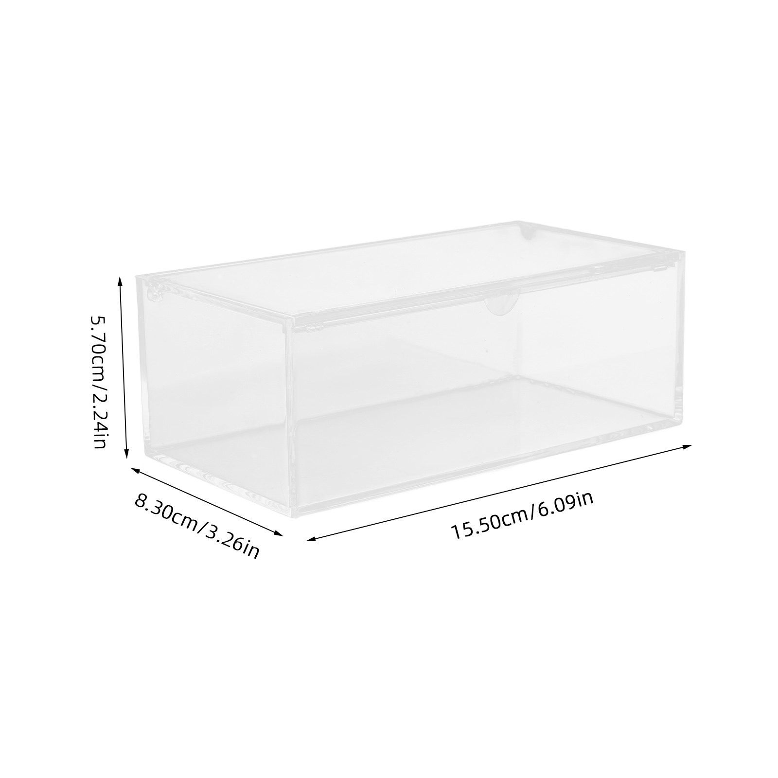 Dryer Sheet Dispenser Clear Ac - Acrylic Powder Clear recension och pris