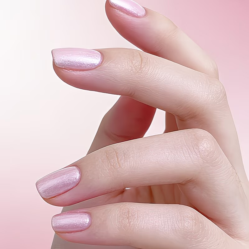 Pink Mother-Of-Pearl Enhancer  - Nail Art Natural Pink recension och pris