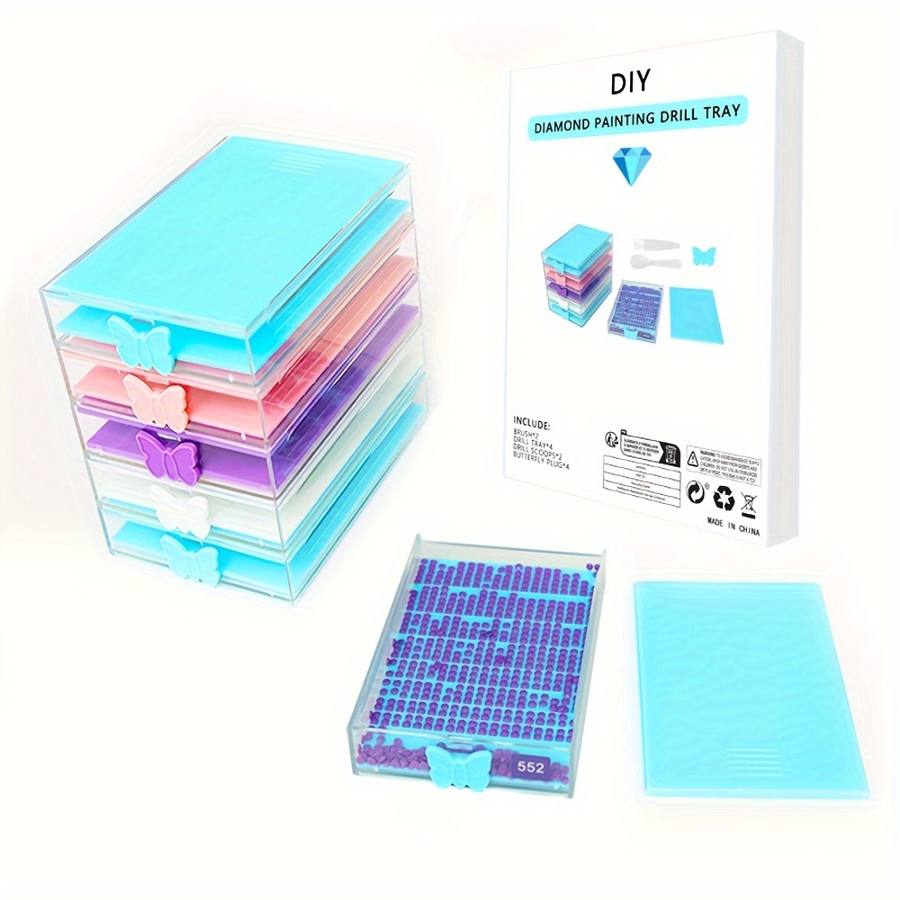 4pcs/Box Diamond Painting Tool - Nail Art Painting recension och pris