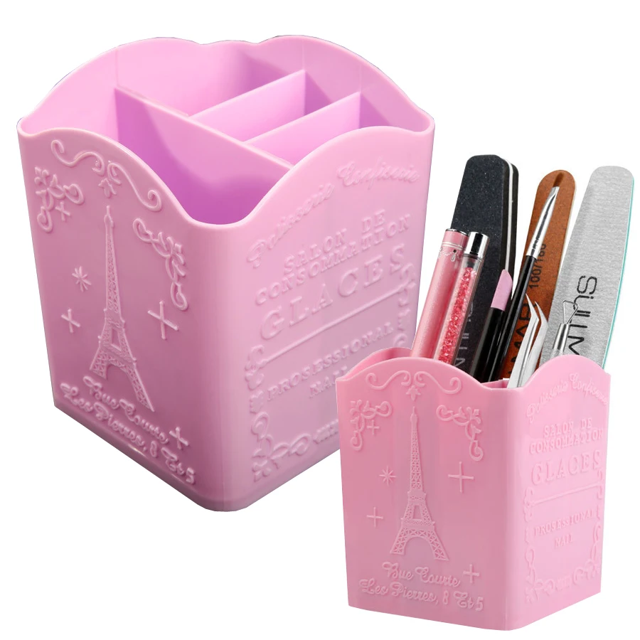4-Compartment Nail Art Brush H - Nail Art Kaki recension och pris