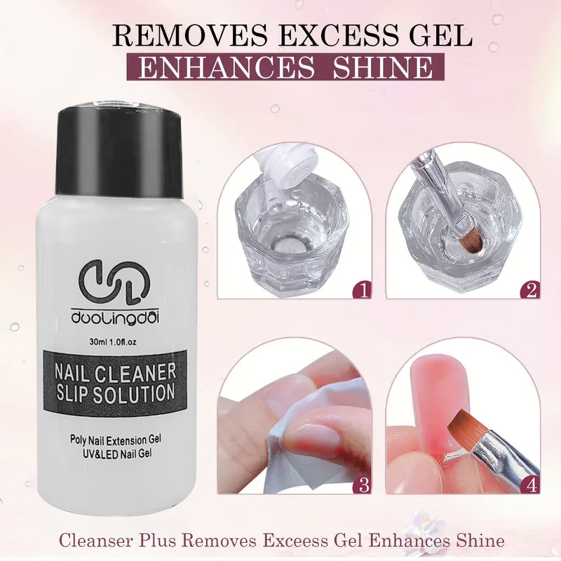 8PCS/Set Poly Extension Gel Se - Acrylic Powder Clear recension och pris