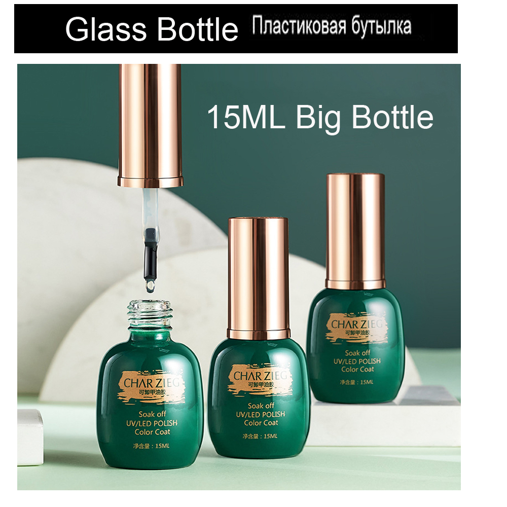 15ML Top Coat Base Coat Clear  - Gel Top Coat recension och pris