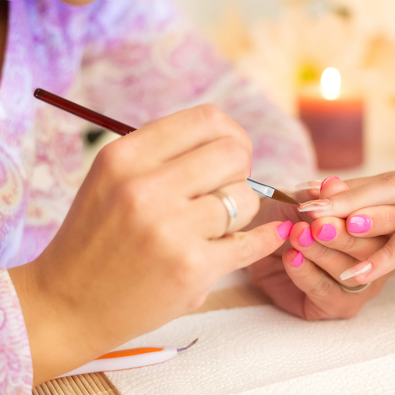Professional Nail Art Pen Brus - Nail Art Natural recension och pris