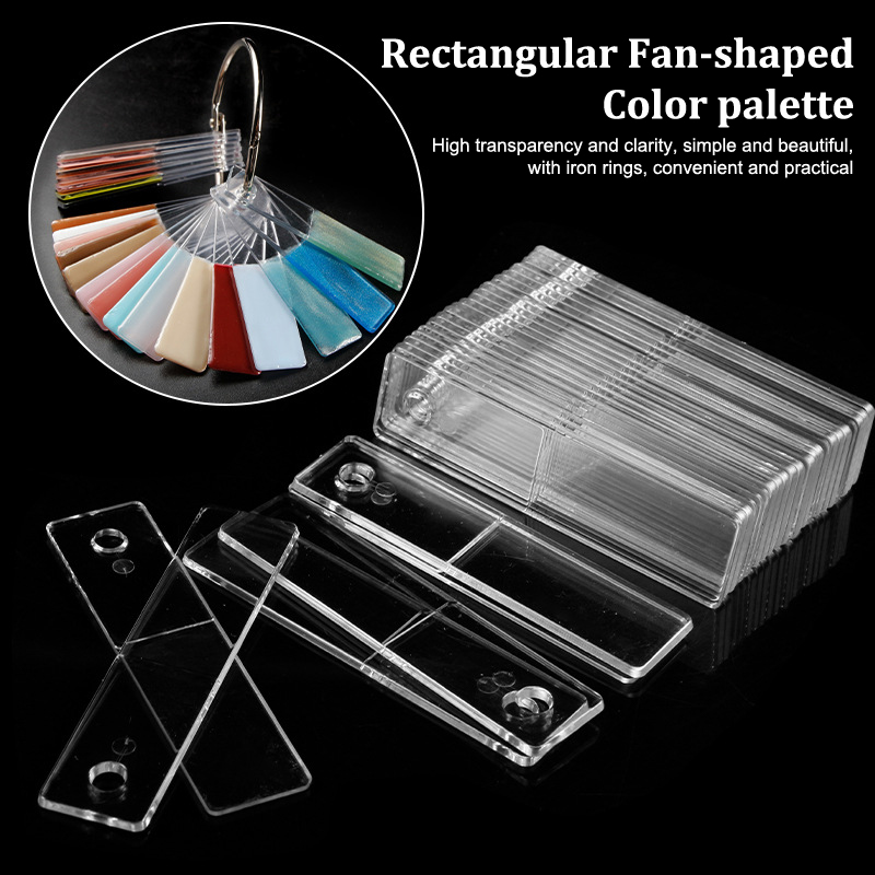 Rectangle Fake Nail Art Displa - Nail Stamping Plate recension och pris