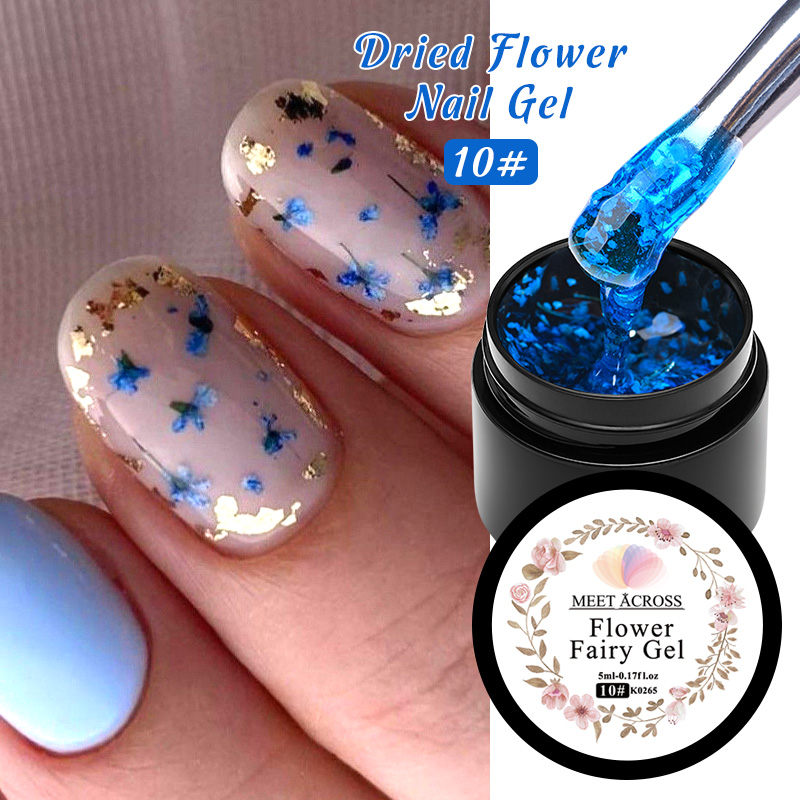 5ml Pink Dried Flower Nail Gel - Nail Art Natural Pink recension och pris