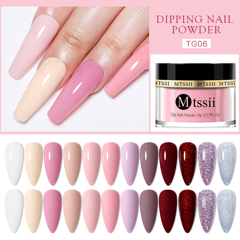 Mtssii 5g/10g Nude Pink Dippin - Nail Art Natural Pink recension och pris
