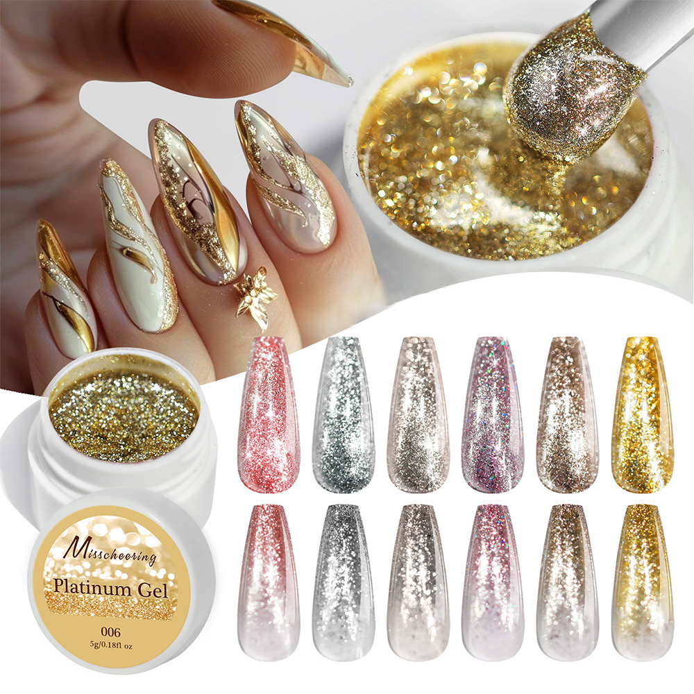Glitter Painting Gel for Nail  - Nail Art Painting recension och pris