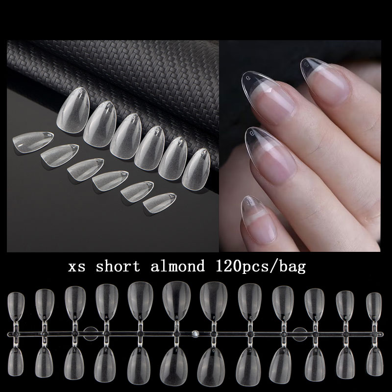 120Pcs Full Cover Press On Nai - Nail Art Xs recension och pris