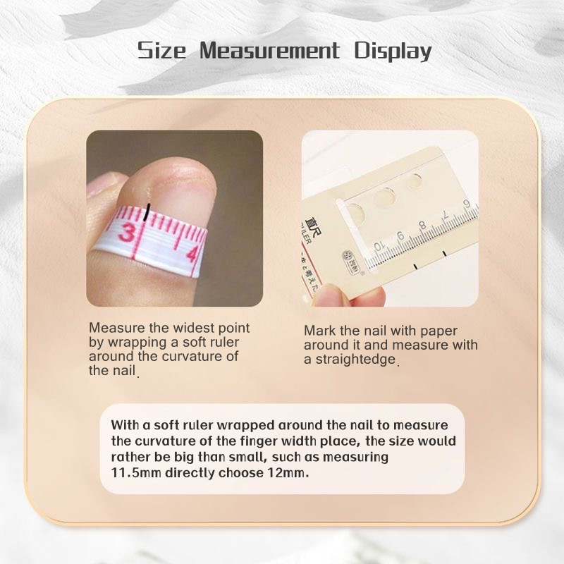 Handmade Short Press On Nails  - Nail Art Xs recension och pris