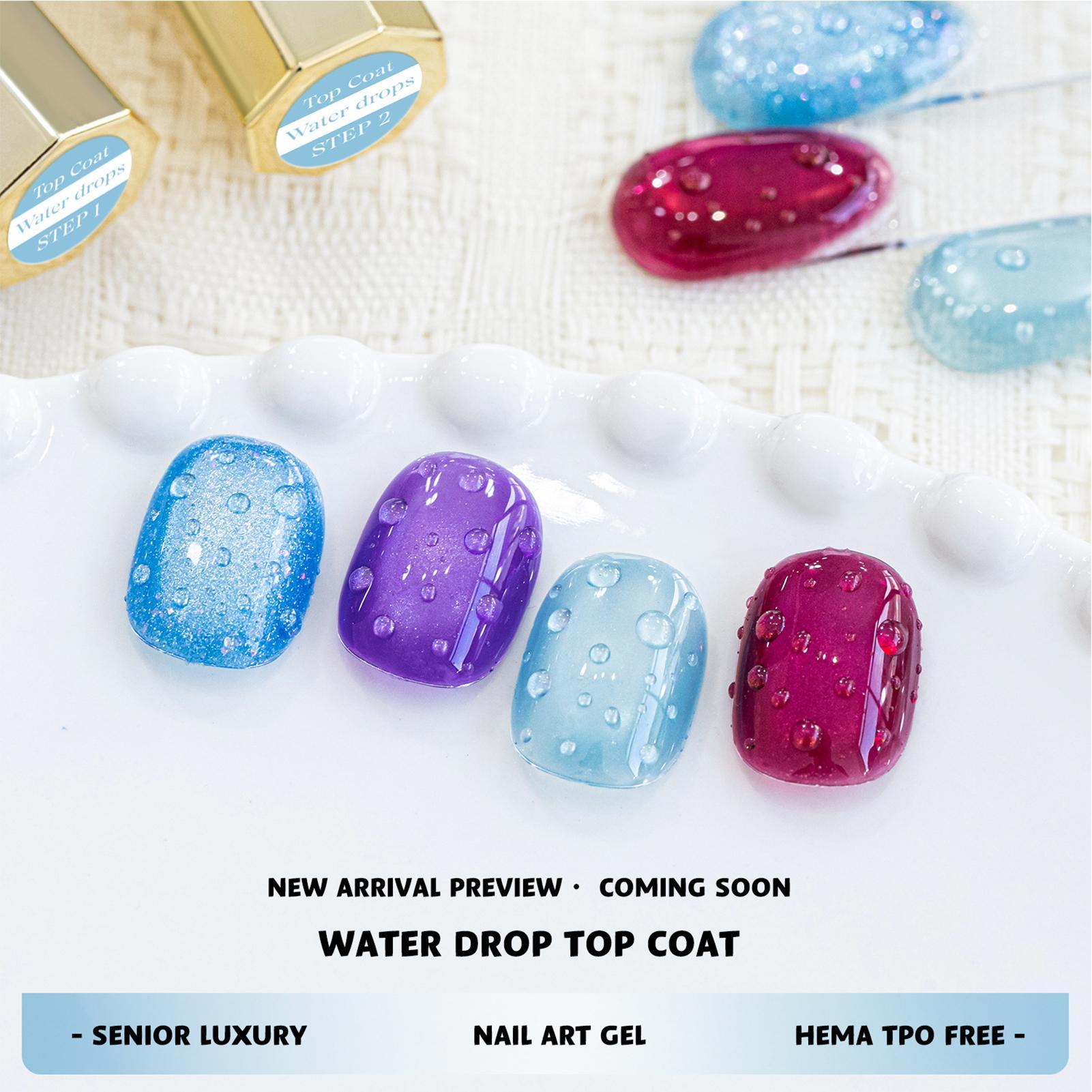 Water Drop Top Coat Gel Nail P - Gel Top Coat recension och pris