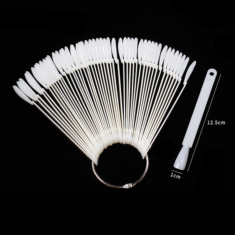 Nail Display Sticks Clear Natu - Nail Art Natural recension och pris