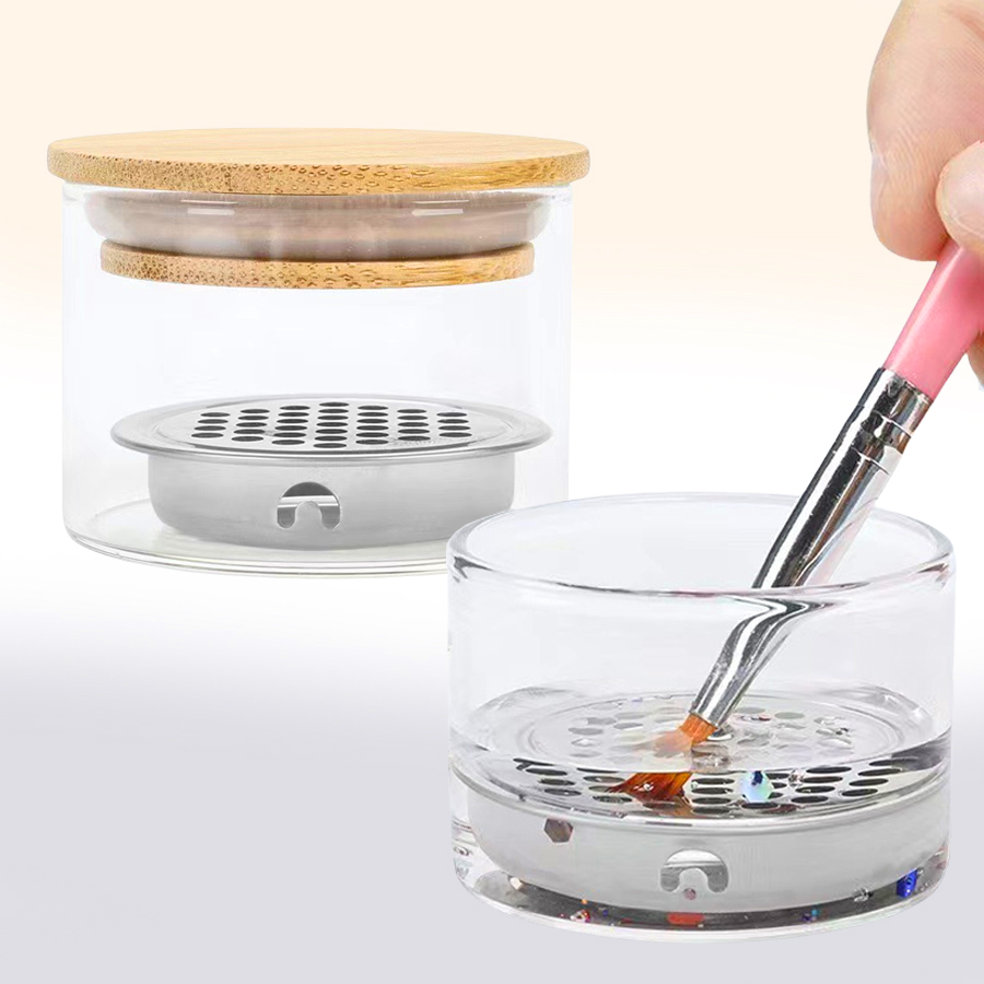 Nail Art Brushes Washing Cup N - Nail Art Kaki recension och pris