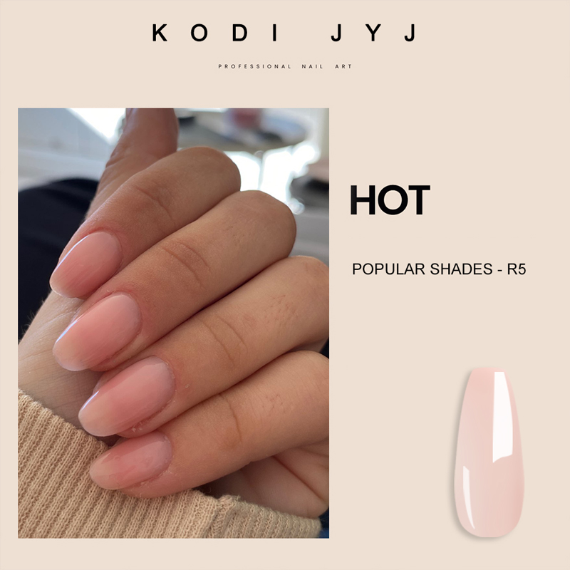 Milky White Rubber Base Gel Po - Nail Art Natural Pink recension och pris