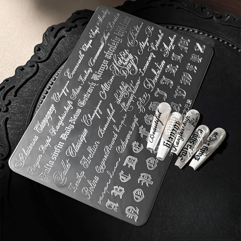 Nail Art Stamping Plates Handw - Nail Stamping Plate recension och pris