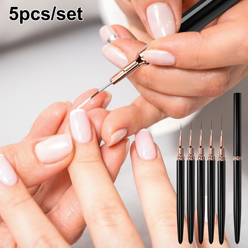 #5Pcs/Set Professional Nail Ar - Nail Art Kaki recension och pris