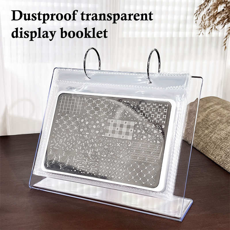 Nail Art Stamping Plate Holder - Nail Stamping Plate recension och pris