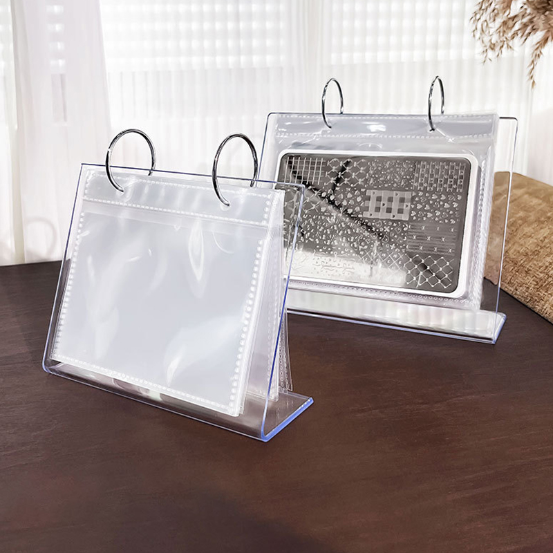 Nail Art Stamping Plate Holder - Nail Stamping Plate recension och pris