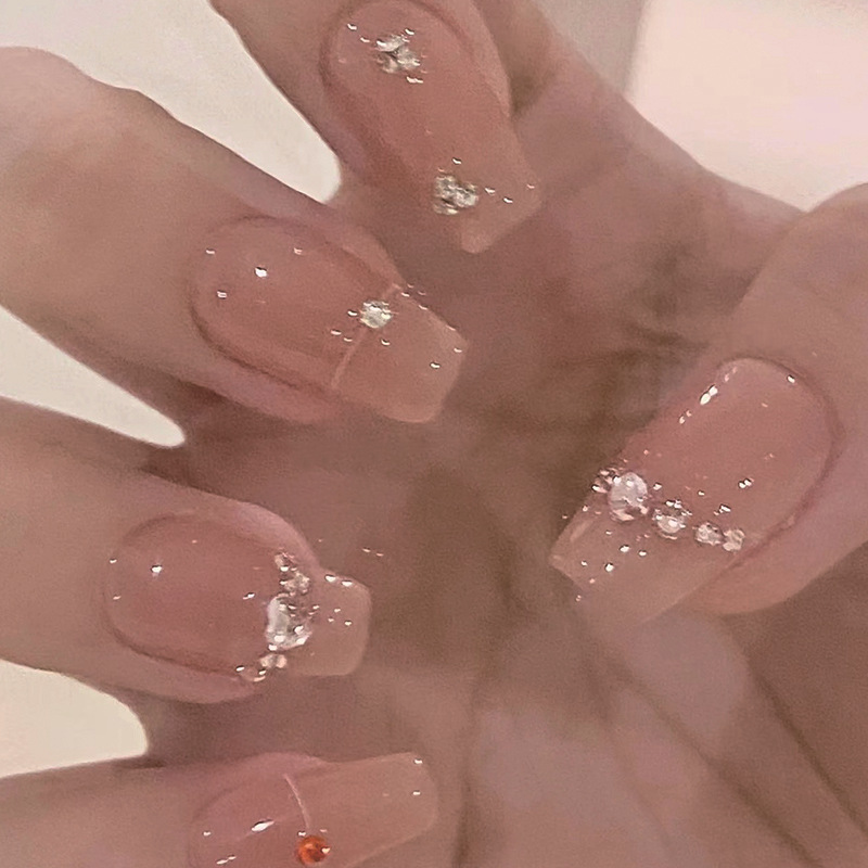 24Pcs Mid-length Ballet Fake N - Nail Art Xs recension och pris