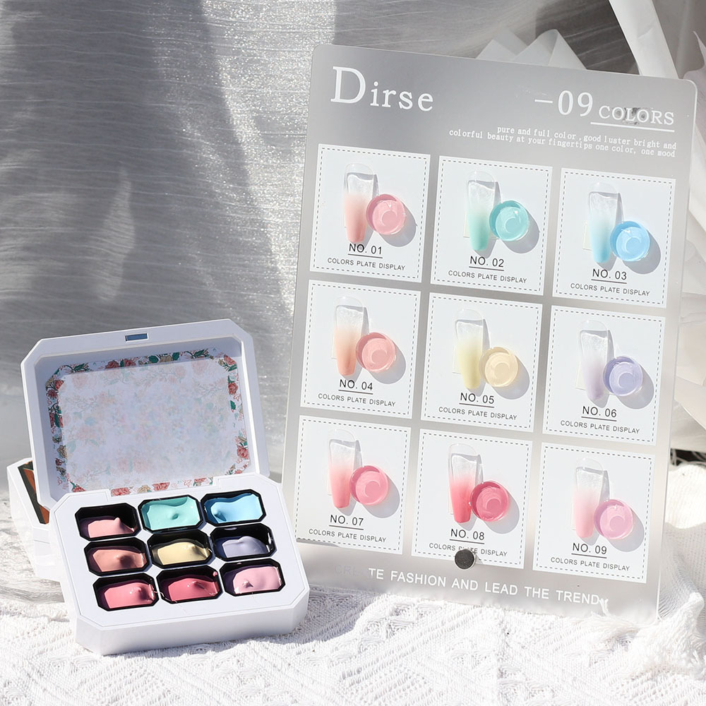 1pc 4/9Colors Patting Gel Grad - Nail Art Painting recension och pris