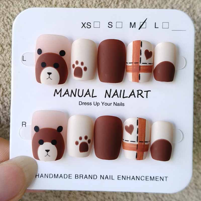 10Pcs Autumn and Winter Nail A - Nail Art Painting recension och pris