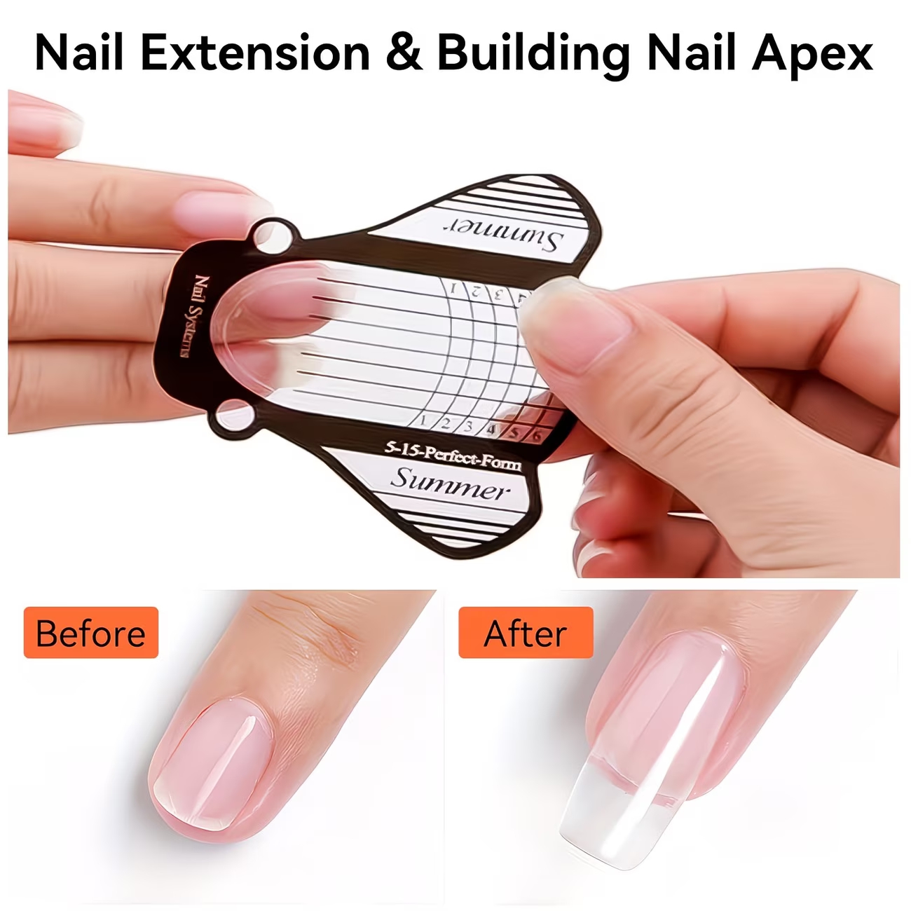Builder Gel Nail Kit /LED Nail - Acrylic Powder Clear recension och pris