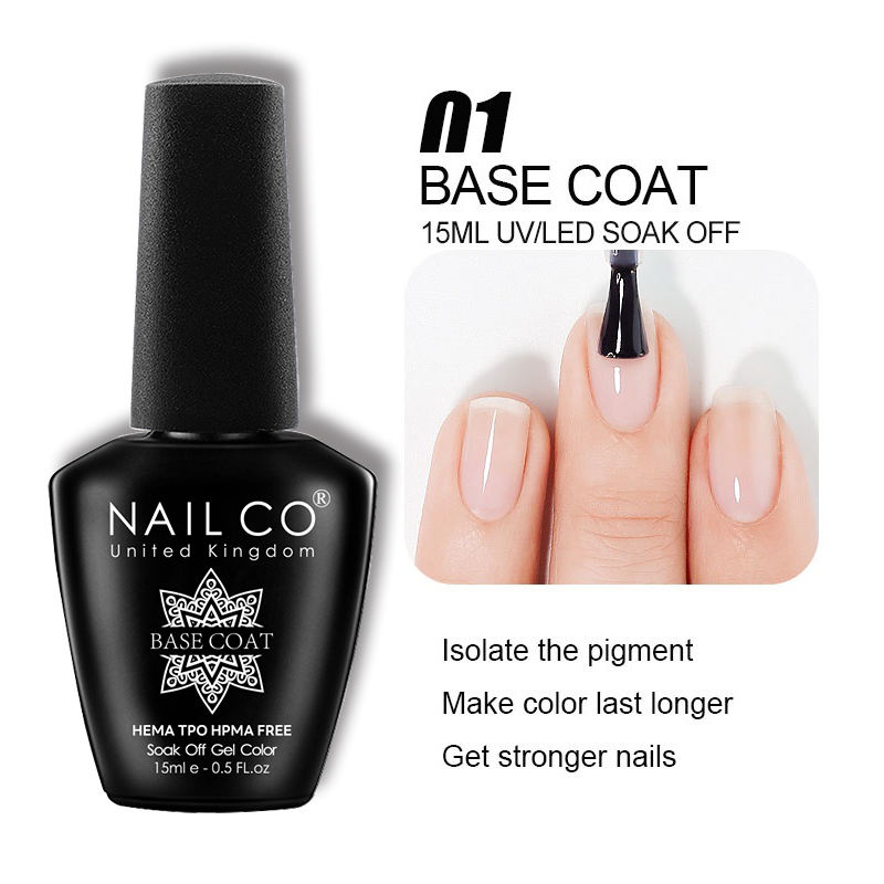 NAILCO 15ml Transparent Red Co - Nail Art Natural Pink recension och pris