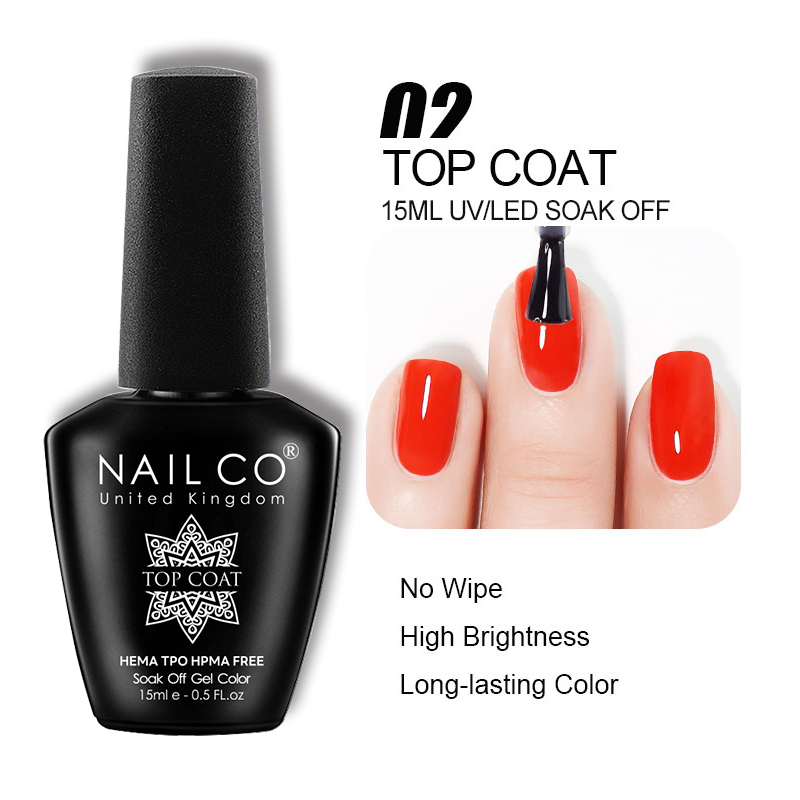 NAILCO 15ml Transparent Red Co - Nail Art Natural Pink recension och pris