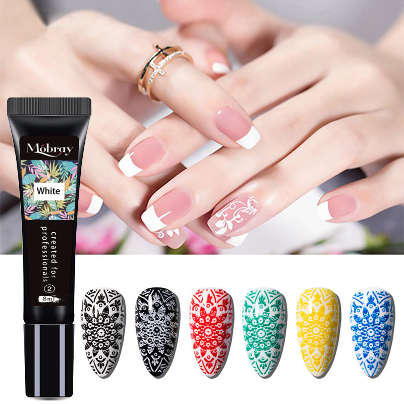 Colorful Nail Art Polish Stamp - Nail Stamping Plate recension och pris