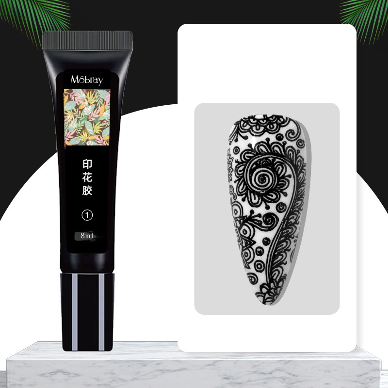 Colorful Nail Art Polish Stamp - Nail Stamping Plate recension och pris