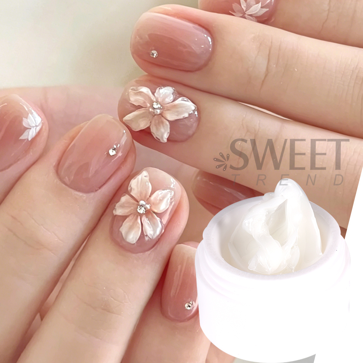 15ml Non Stick Hand Nail Exten - Acrylic Powder Clear recension och pris